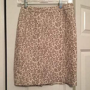Cheetah pencil skirt